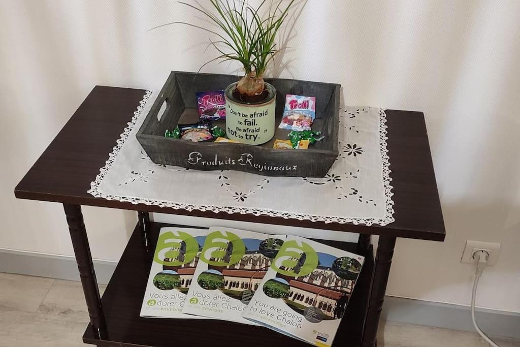 Appartement Cosy A 2 Pas Des Rues Pietonnes Chalon-sur-Saône Exteriör bild